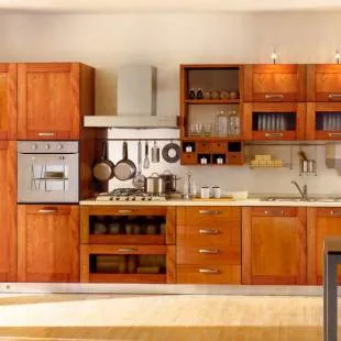 Beige konyha - 65 valódi fotók modern belső