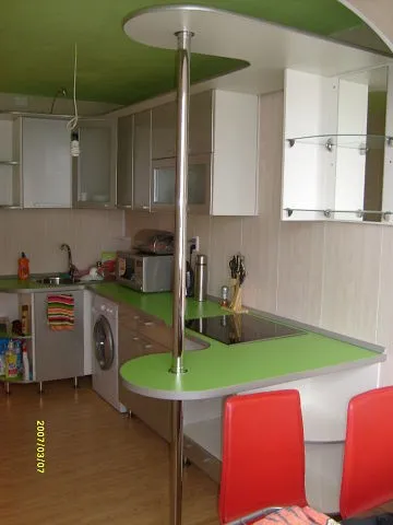 A bárpult Kitchen fotógaléria (90 valós fotó), konyha tervezés, belsőépítészet, javítás, fotók