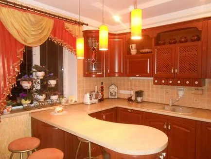 A bárpult Kitchen fotógaléria (90 valós fotó), konyha tervezés, belsőépítészet, javítás, fotók