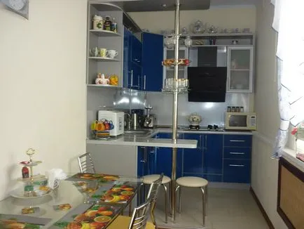 A bárpult Kitchen fotógaléria (90 valós fotó), konyha tervezés, belsőépítészet, javítás, fotók
