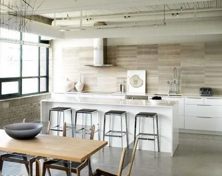 Beige konyha - új design ötletek 44 fénykép