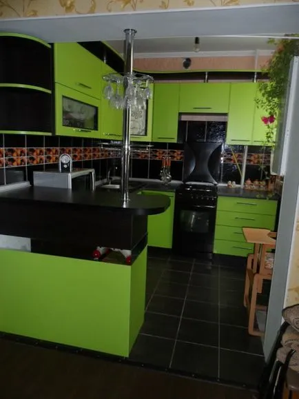 A bárpult Kitchen fotógaléria (90 valós fotó), konyha tervezés, belsőépítészet, javítás, fotók