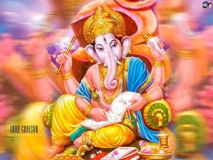 Isten Ganesha - az elefánt bölcsessége India kívánságokat teljesítő (India) Isten Ganesha - az elefánt az indiai bölcsességet kívánságokat teljesítő