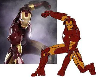 Hogyan kell felhívni iron man ceruza