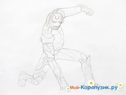 Hogyan kell felhívni iron man ceruza