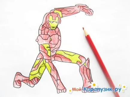 Hogyan kell felhívni iron man ceruza