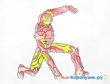 Hogyan kell felhívni iron man ceruza