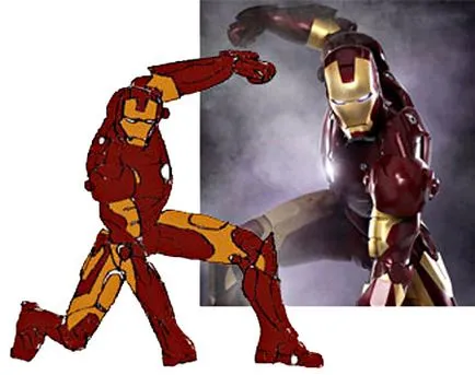 Hogyan kell felhívni iron man ceruza