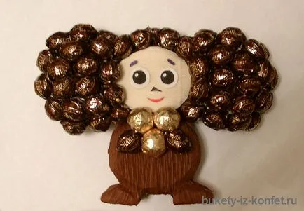 Cheburashka édességek kezét hogyan édességet ki Cheburashka fotó
