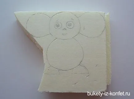 Cheburashka édességek kezét hogyan édességet ki Cheburashka fotó