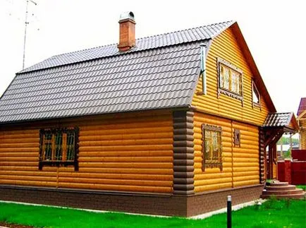 A burkolat faház, beltéri fa házak saját kezűleg