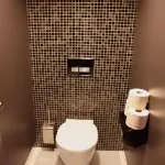 Hogyan díszíteni a falat a WC lehetőség a befejező anyagok (falak) Hogyan díszíteni a falat a WC lehetőségek burkolóanyagok