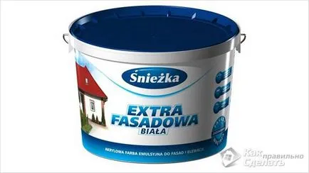Hogyan kell festeni a fából készült ház kívülről - festék kiválasztása