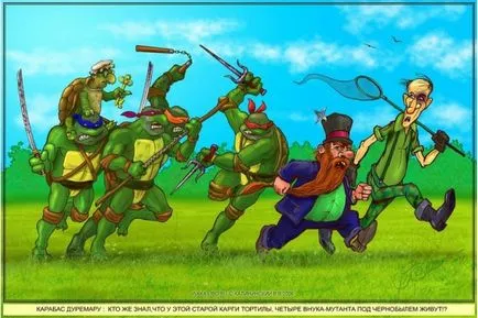 Teenage Mutant Ninja Turtles, Netlore Ninja Turtles, vallási karakter, karikatúrák