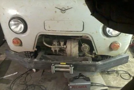 Rajzok hatalmi lökhárító vas cipó (rajzok) Rajzok hatalmi lökhárító UAZ cipó