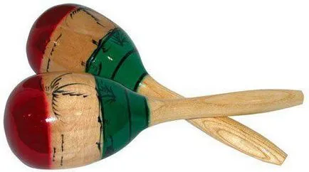 Mi a maraca és hogyan kell csinálni (csörgőkkel otthon) Mi a maraca és hogyan kell csinálni