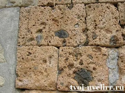 Milyen tulajdonságokkal tufa tufa (tufa) Milyen tulajdonságokkal tufa tufa