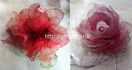 Virág Organza mesterkurzus videóval