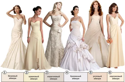 Ivory (elefántcsont) és annak kombinációja, lookcolor (csont) Ivory (elefántcsont) és annak kombinációja, lookcolor