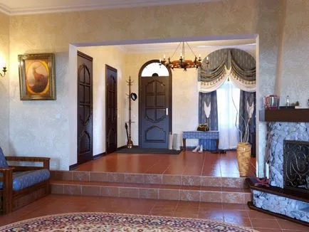 Cottage belső, gazdaság dekoráció rusztikus