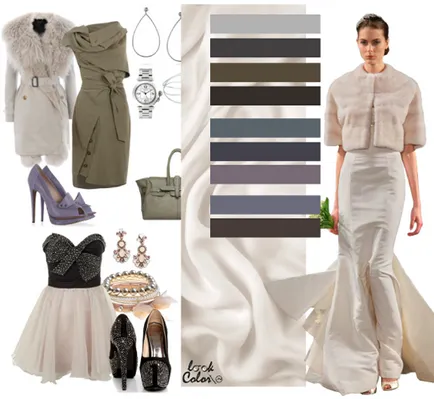 Ivory (elefántcsont) és annak kombinációja, lookcolor (elefántcsont) Ivory (elefántcsont) és annak kombinációja, lookcolor