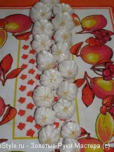 Dekoratív fokhagyma - Ward konyha, arany kezek mesterek (amulett) Dekoratív fokhagyma - Ward konyha, arany kezek mesterek