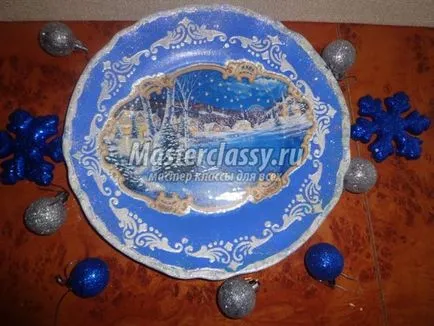 Decoupage lemezek ötletek és műhelyek minden ízlésnek (decoupage lemezek mester osztály) Decoupage lemezek ötletek és mesterkurzusok minden ízét