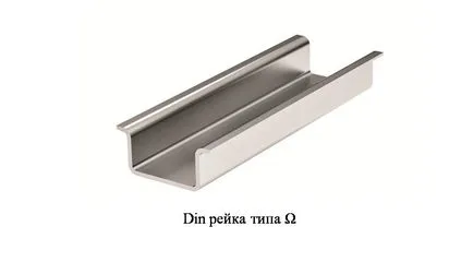 DIN-sínes méretű, típusú, a gyártók (beállítása a megszakító) DIN-sínre méretű, típusú, a gyártók