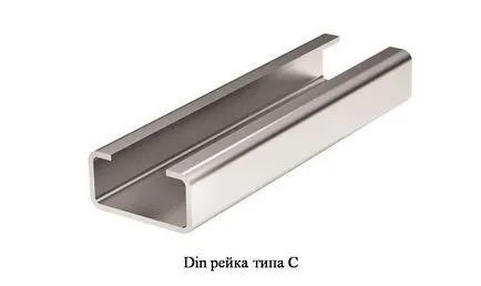 DIN-sínes méretű, típusú, a gyártók (típusok) DIN-sínre méretű, típusú, a gyártók