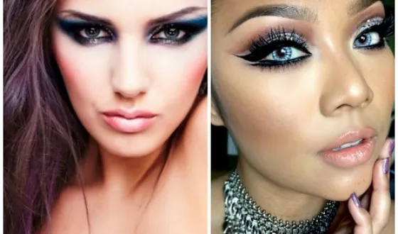 Saucy makeup- legjobb variáció lépésről lépésre (fekete tintával) Saucy makeup- legjobb variáció lépésről lépésre