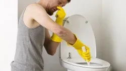 Hogyan tisztítsa meg a WC- Hogyan tisztítsa meg a WC-