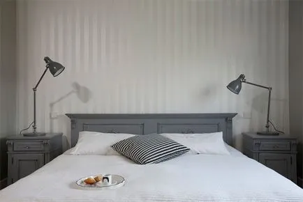 Design tapéta a hálószobában