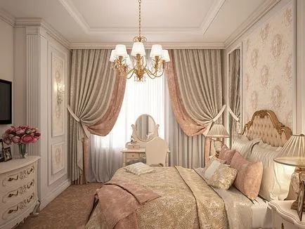 Hálószoba design klasszikus stílusban (20 fotó) dizájn (klasszikus) Hálószoba design klasszikus stílusban (20 fotó) tervezési jellemzők