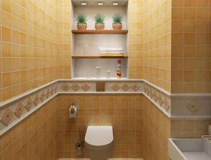 A design a WC, a WC kialakítása kis területen, felújított fürdőszoba, cikkek, órák, videók (körzet) A design a WC-vel, egy kis négyszögletes kialakítású WC, fürdőszoba felújítás, cikkek, órák, videók,