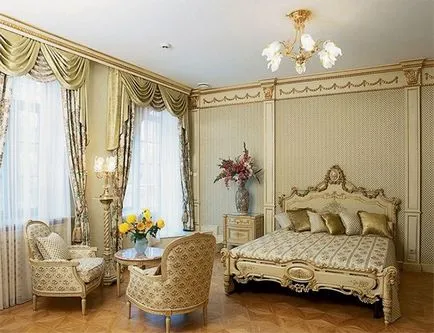 Hálószoba design klasszikus stílusban (20 fotó) olyan tervezési jellemzők (hálószoba) Hálószoba design klasszikus stílusban (20 fotó) tervezési jellemzők