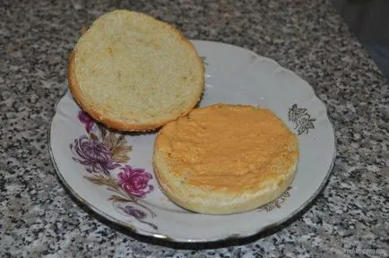 Házi hamburger egyszerű ízletes recept (főzni egy finom házi hamburger) Házi hamburger egyszerű ízletes recept