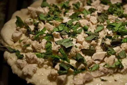 Házi pizza csirkével és sajttal - egy egyszerű recept (főzés) Házi pizza csirkével és sajttal - egy egyszerű recept