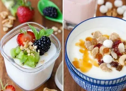 Házi joghurt és a túró joghurt