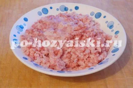 Élesztő pite hús és a burgonya, a recept egy fotót