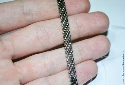 Kétoldalú twining cabochon - Fair Masters - kézzel készített, kézzel készített