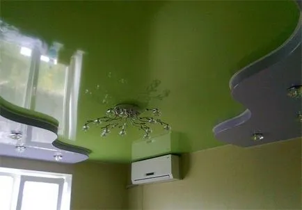 Duplex álmennyezet kezét, hogy melyik lehetőséget választja, hogyan lehet