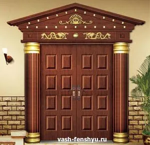 Feng Shui bejárati ajtó