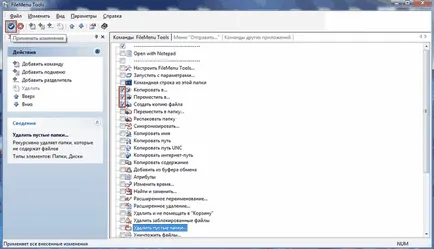 FileMenu szerszámok