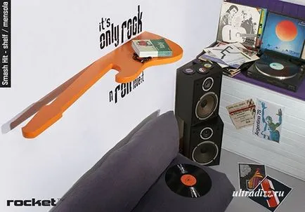 A belső tér a stílus a rock eredeti ötletek rakéta-design (ötletek) A belső tér a stílus a rock eredeti ötletek rakéta-design