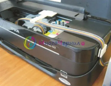 Telepítésének CISS Epson nyomtatók és MFP (nyomtató) Telepítési utasítások CISS Epson nyomtatók és MFP