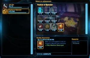 Esemény «fesztivál pompa» áttekintést és útmutató, swtor hírek (éjszakai) Esemény «fesztivál pompa» áttekintést és útmutató, hírek swtor
