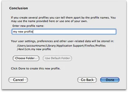 A Profile Manager létrehozása és törlése profilok firefox, hogyan, mozilla támogatás