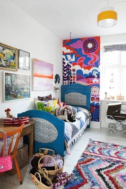 Érdekes design gyerekszobák - 33 ötletek