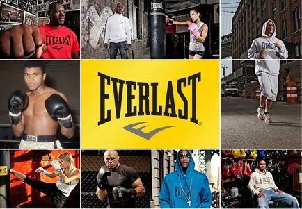 Történelem, a márka Everlast