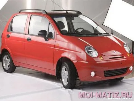 Története a Daewoo Matiz, információk